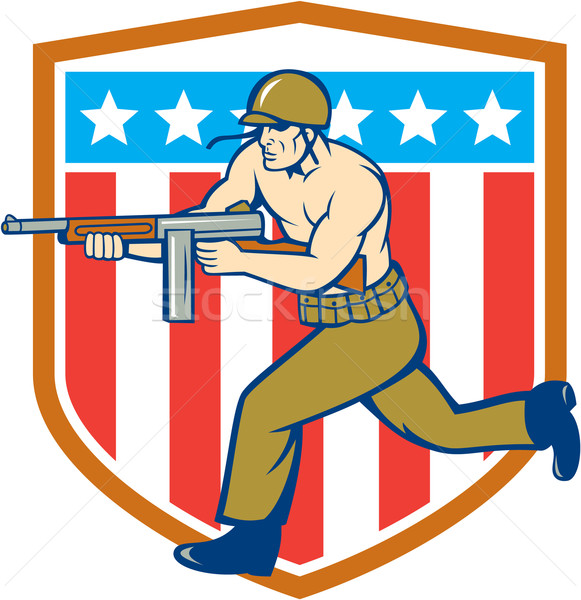 世界 戦争 2 兵士 アメリカン 郡 ストックフォト © patrimonio