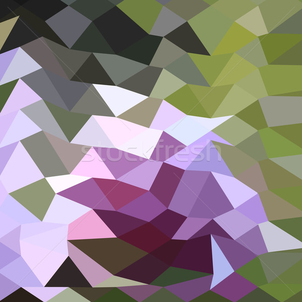 Blass Lavendel abstrakten niedrig Polygon Stil Stock foto © patrimonio