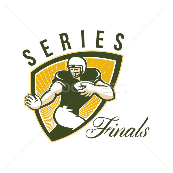 American Football Series Finals Shield Stock photo © patrimonio