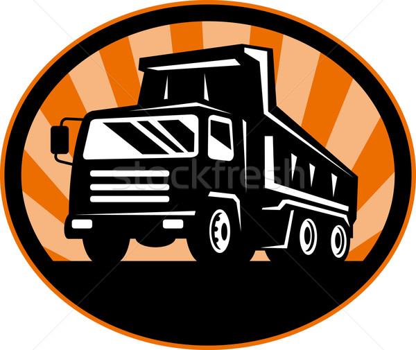 dumper dump truck or lorry Stock photo © patrimonio