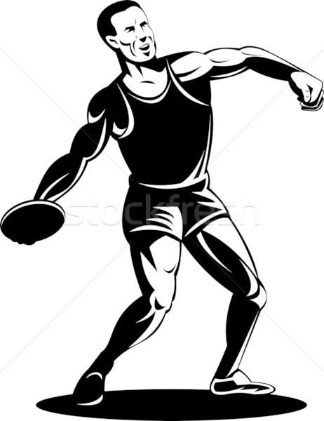 トラック フィールド 選手 実例 ストックフォト © patrimonio
