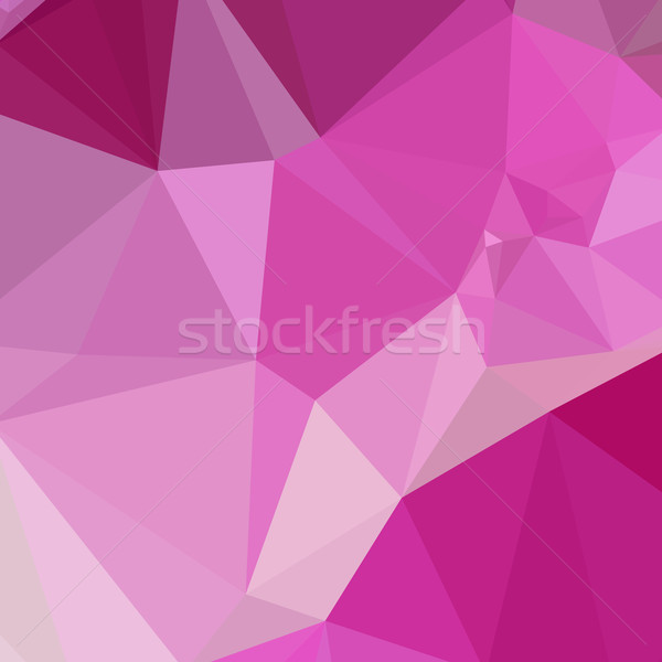 Fashion Fuchsia Pink Abstract Low Polygon Background Stock photo © patrimonio