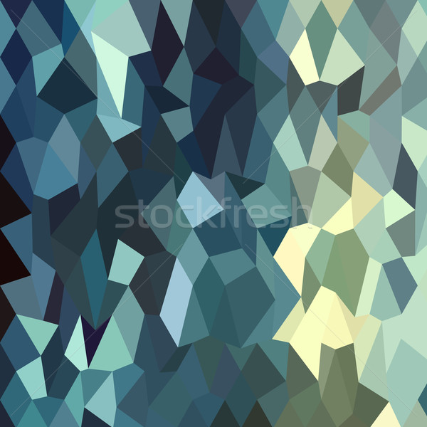Catalina Blue Abstract Low Polygon Background Stock photo © patrimonio
