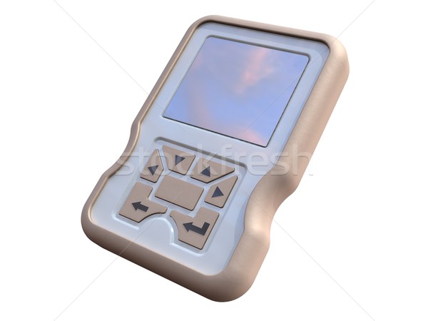 3d render of mobile cellphone pda phone Stock photo © patrimonio