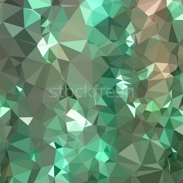 Caribbean Green Abstract Low Polygon Background Stock photo © patrimonio
