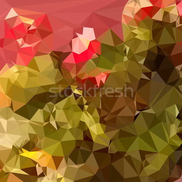 Dark Pastel Green Abstract Low Polygon Background Stock photo © patrimonio
