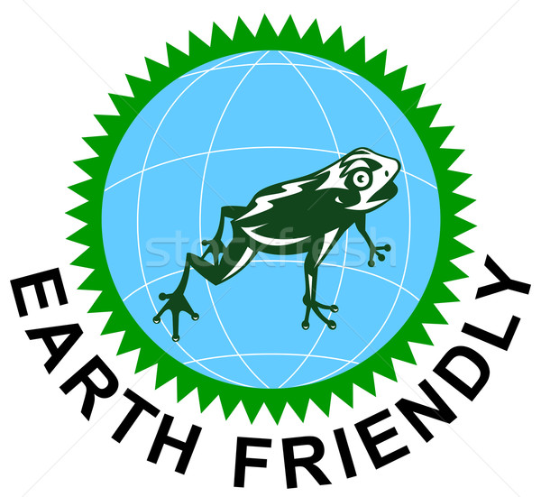 Earth Friendly Sign Stock photo © patrimonio