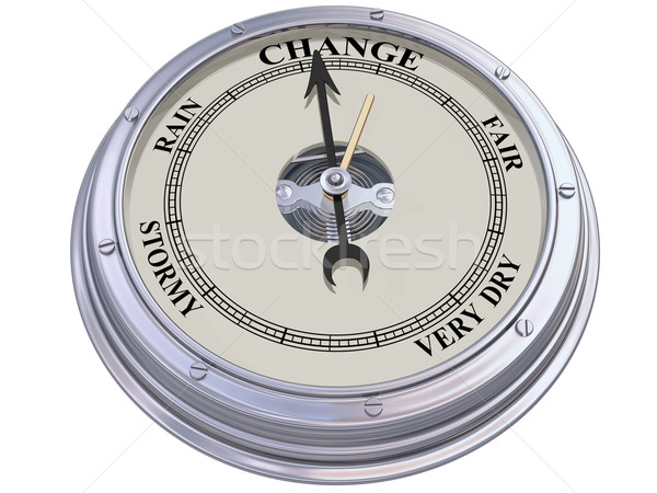 Barometer indicating change Stock photo © paulfleet