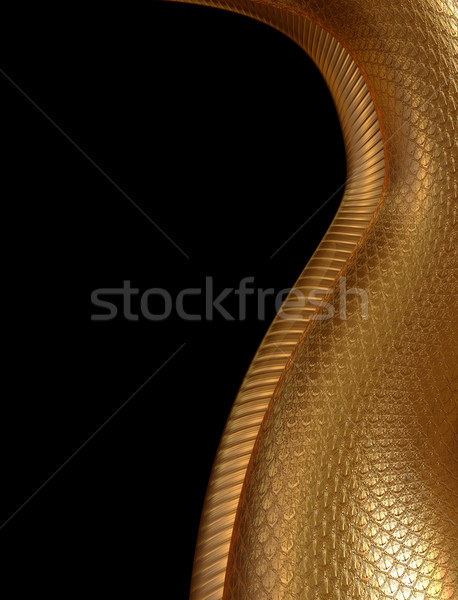 Golden dragon background Stock photo © paulfleet