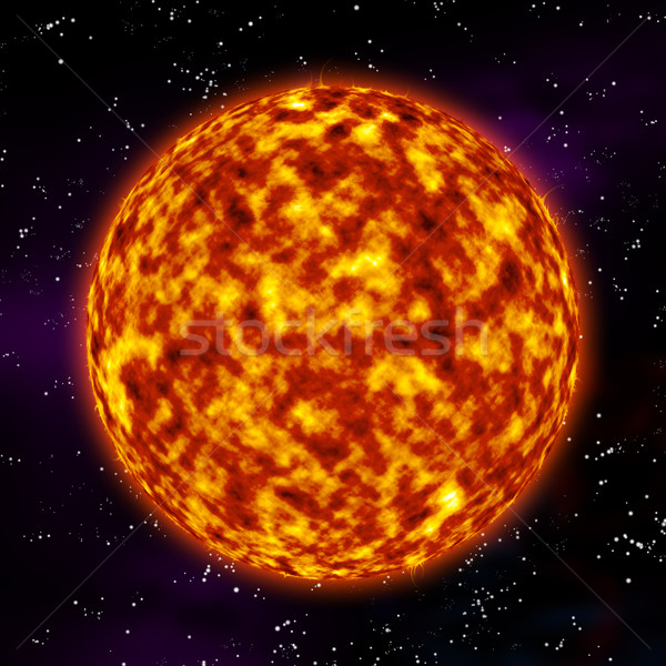 Surface of the sun Stock photo © paulfleet