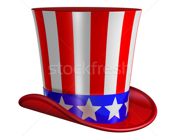 Isolated Top Hat for Uncle Sam Stock photo © paulfleet