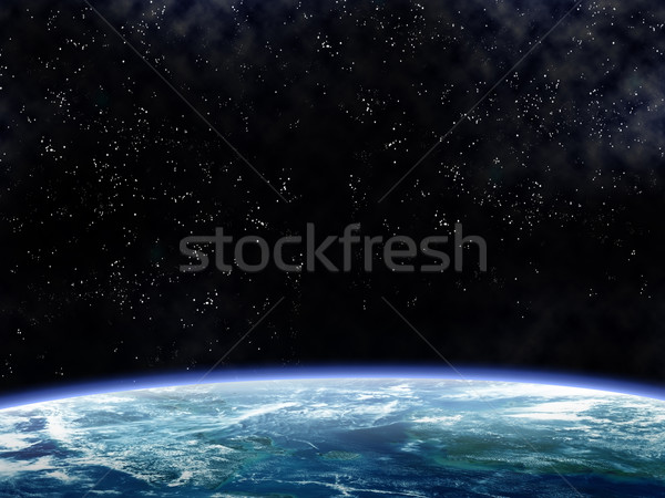 Orbiting the Earth Stock photo © paulfleet