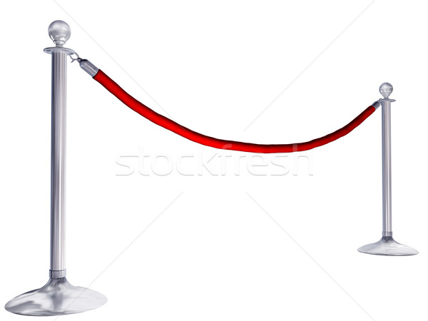 бархат веревку изолированный иллюстрация концерта ночном клубе Сток-фото © paulfleet
