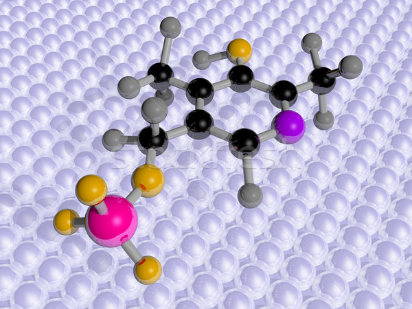 Molecular Science Vitamin B6 Stock photo © paulfleet