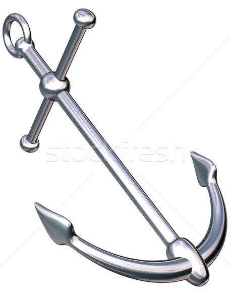 Modern anchor Stock photo © paulfleet