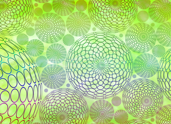 Organic Green abstract background Stock photo © paulfleet