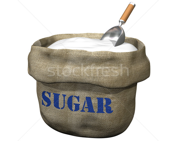 Sack of sugar Stock photo © paulfleet