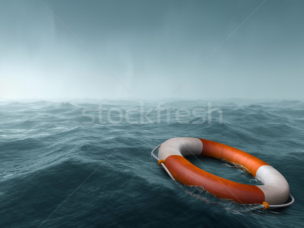 Lost at sea Stock photo © paulfleet