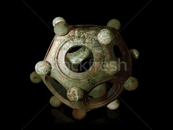 Historic Roman Dodecahedron Stock photo © paulfleet