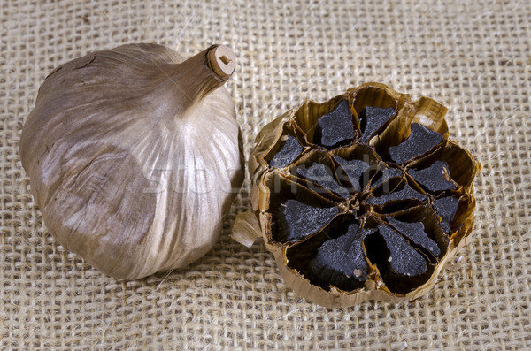 Black garlic Stock photo © paulfleet
