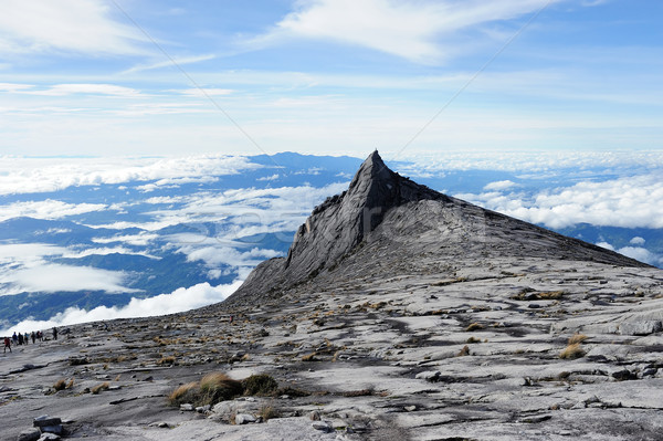 Top of Mount Kinabalu Stock photo © paulwongkwan