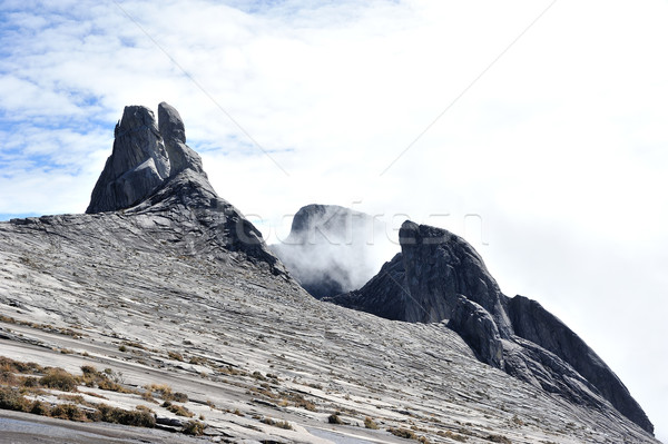 Top of Mount Kinabalu Stock photo © paulwongkwan