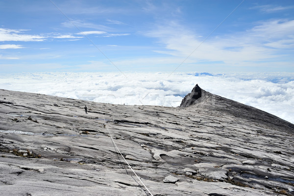 Top of Mount Kinabalu Stock photo © paulwongkwan