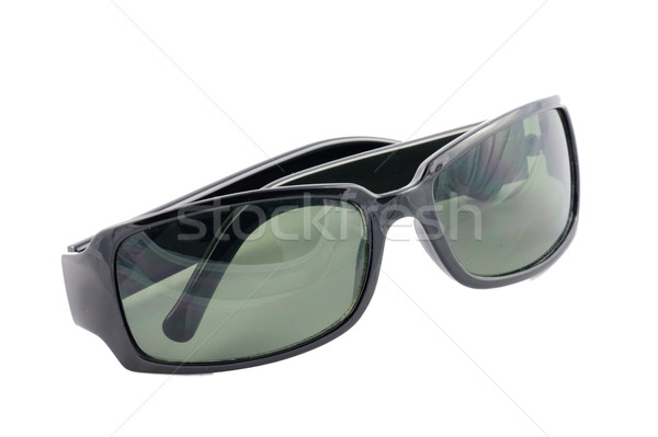 Aislado sol gafas blanco playa hombre Foto stock © paulwongkwan