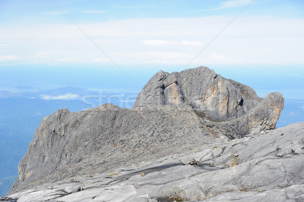 Top of Mount Kinabalu Stock photo © paulwongkwan