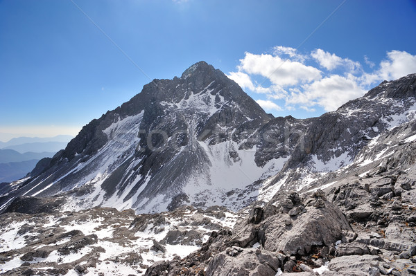 Yulong Snow Mountain Stock photo © paulwongkwan