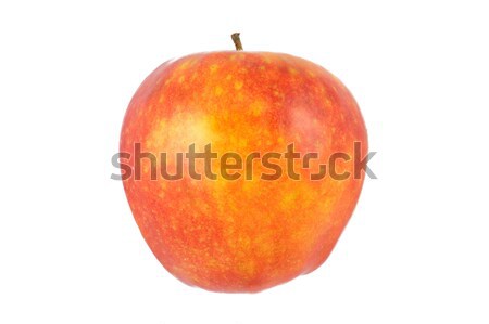 Stockfoto: Geïsoleerd · appel · witte · voedsel · vruchten · groene