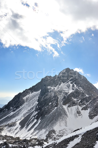 Yulong Snow Mountain Stock photo © paulwongkwan