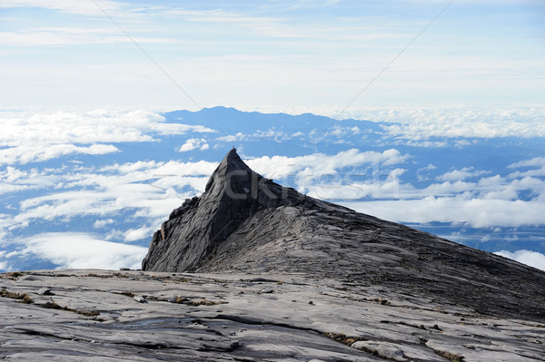 Top of Mount Kinabalu Stock photo © paulwongkwan