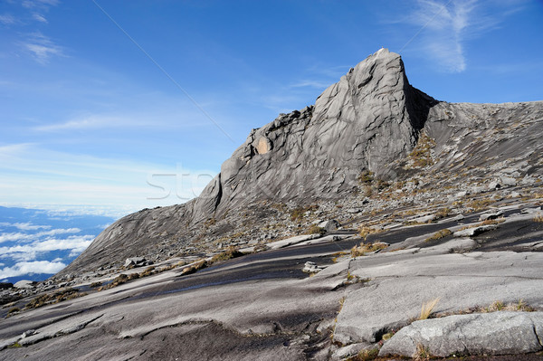 Top of Mount Kinabalu Stock photo © paulwongkwan