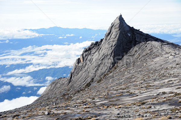 Top of Mount Kinabalu Stock photo © paulwongkwan