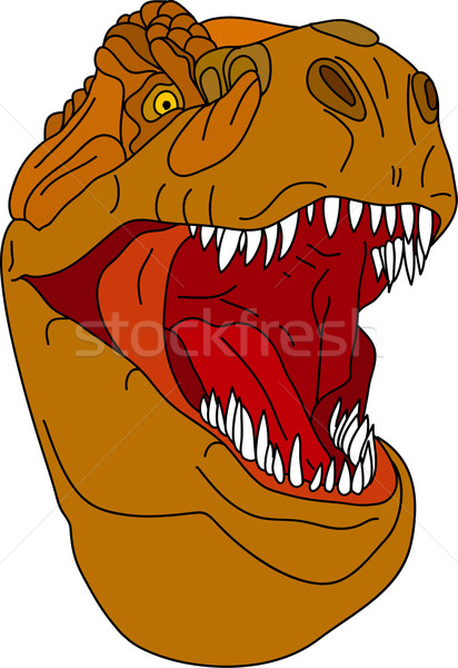 t-rex head Stock photo © pavelmidi