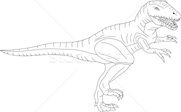 t-rex Stock photo © pavelmidi