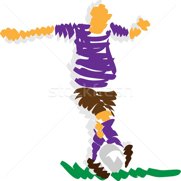 fotbal Stock photo © pavelmidi