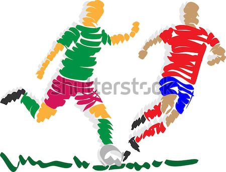 fotbal Stock photo © pavelmidi