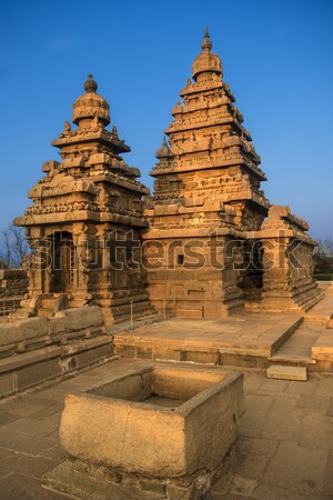 Costa templo shiva arte naranja Foto stock © pazham