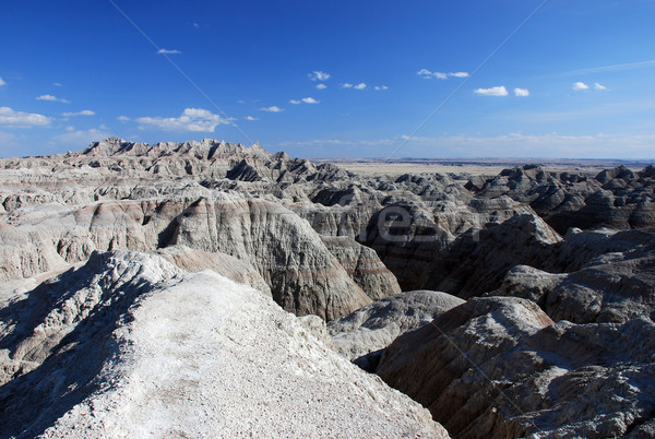 Stock photo: badlands