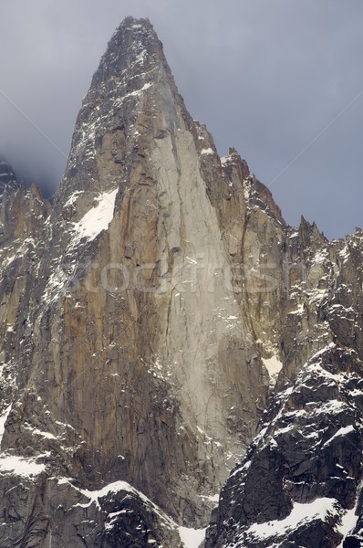 Szczyt widoku alpy Francja chmury charakter Zdjęcia stock © pedrosala