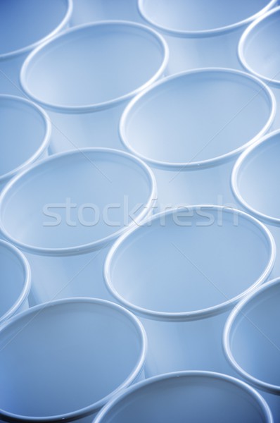Stock photo: disposable dishes