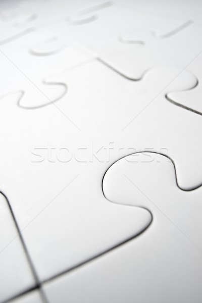 Puzzle közelkép darabok üzlet háttér kérdés Stock fotó © pedrosala