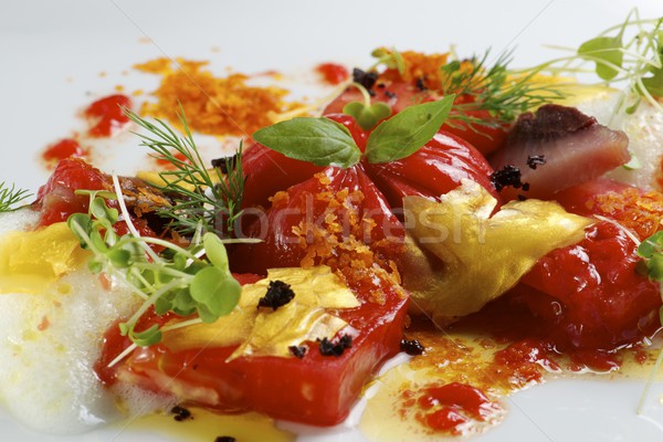 Tomato salad Stock photo © pedrosala