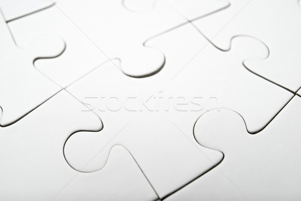 Puzzle közelkép darabok üzlet háttér kérdés Stock fotó © pedrosala