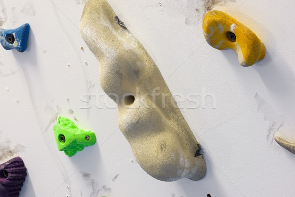 Climbing wall indoor, Stock photo © pedrosala