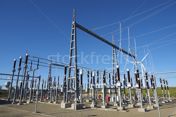 Electrical substation Stock photo © pedrosala