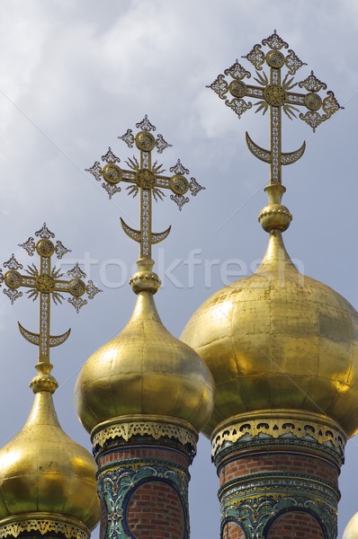 克里姆林宮 教會 長袍 莫斯科 俄國 設計 商業照片 © pedrosala