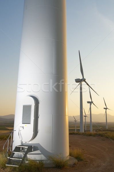 [[stock_photo]]: Vent · énergie · groupe · renouvelable · électriques · production